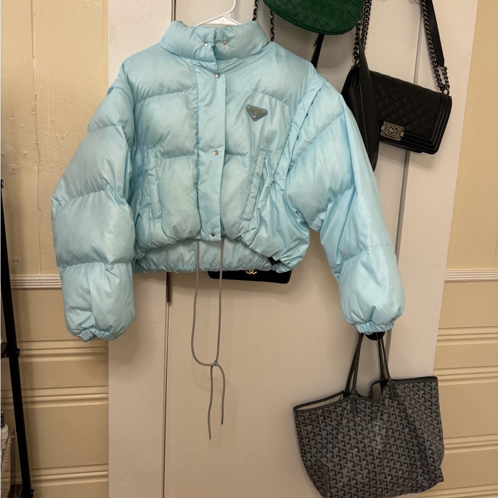 Prada puffer coat